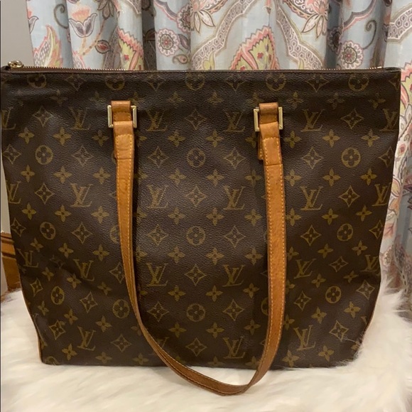 COPY - 💎💎👜 LV Monogram Cabas Mezzo Shoulder Bag💕💋🌸 - Picture 2 of 13